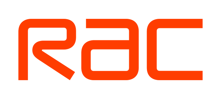 RAC logo 2019 on a white background