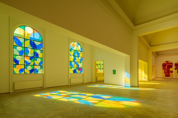 Alexander Tovborg, Edam, 2022-23. Church Windows (nature), 2023. Eve, 2022-23.