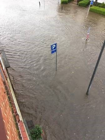 Oversvømmelse Rødding