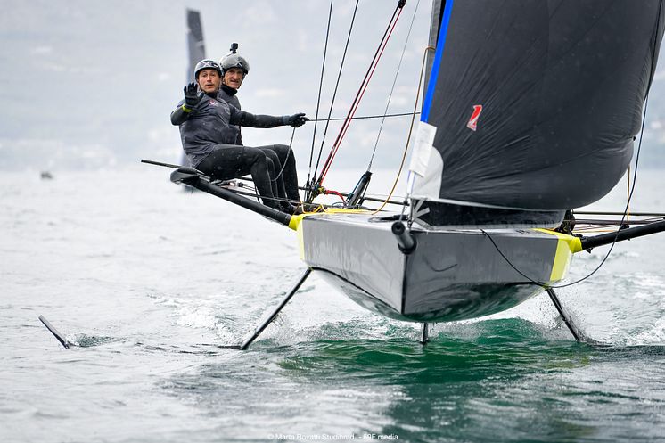 Persico F69 foiling sailing boat