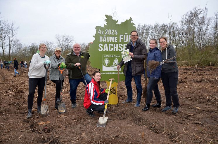 Waldmeisterschaft 2024 - Pflanztermin am Kulkwitzer See