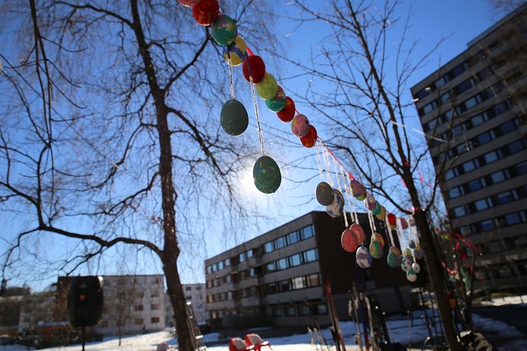 Påskeeggjakt Kringsjå Studentby