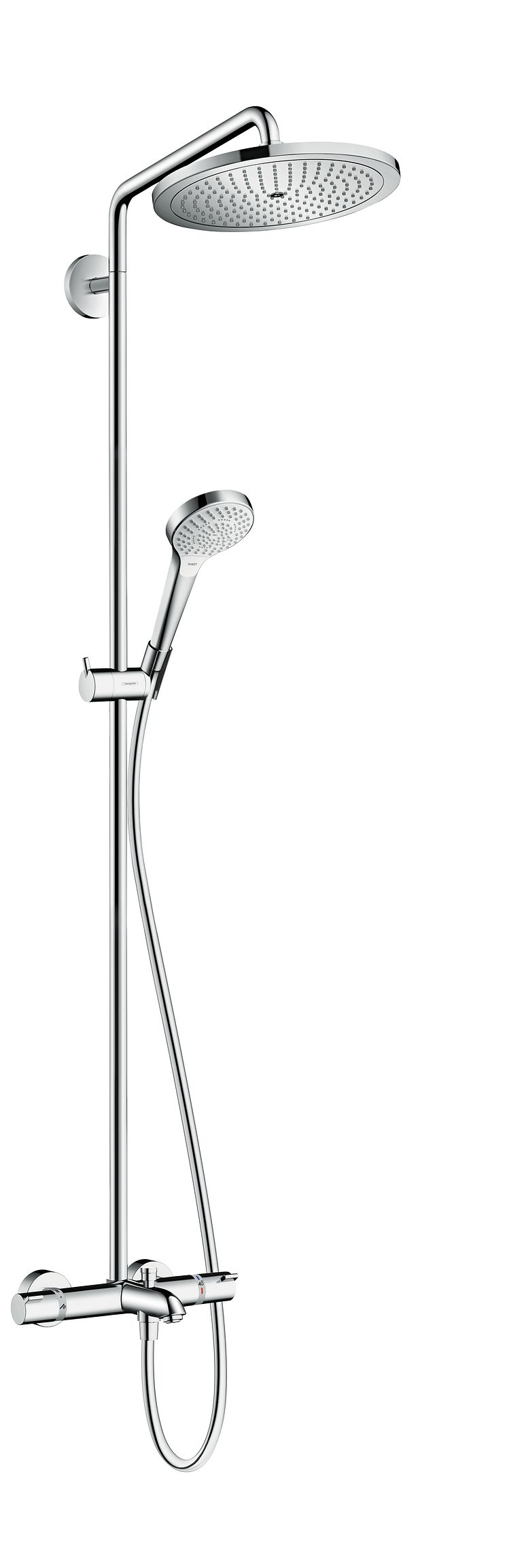 hansgrohe Croma Select 280 1jet Showerpipe för badkar