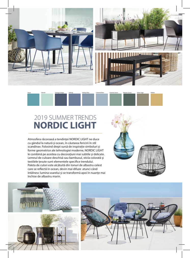 Nordic Light - Tendințele verii 2019