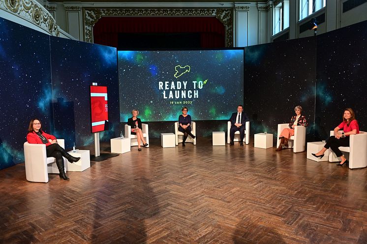 Talkrunde zum Start der ersten digitalen Datenbank Sachsens digital erlebbar - Foto Wolfgang Schmidt