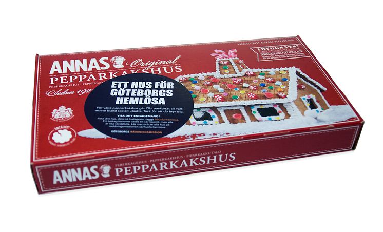 Pepparkakshus i byggsats