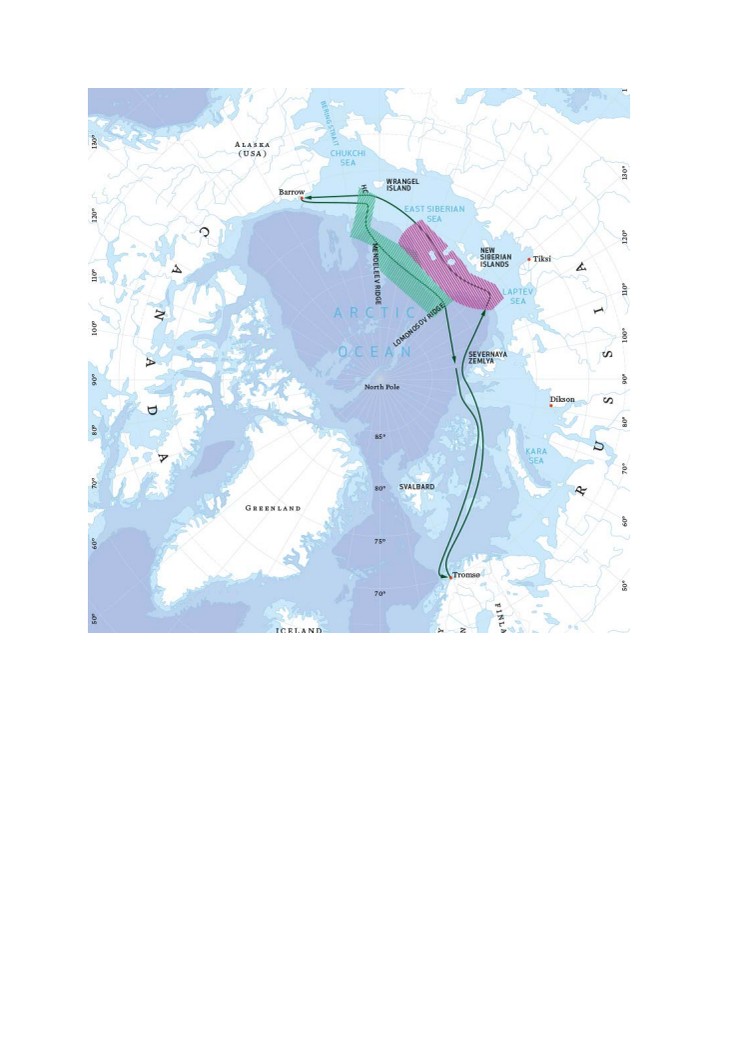 SWERUS-C3 ruttkarta båda etapperna. Karta: Stig Söderlind