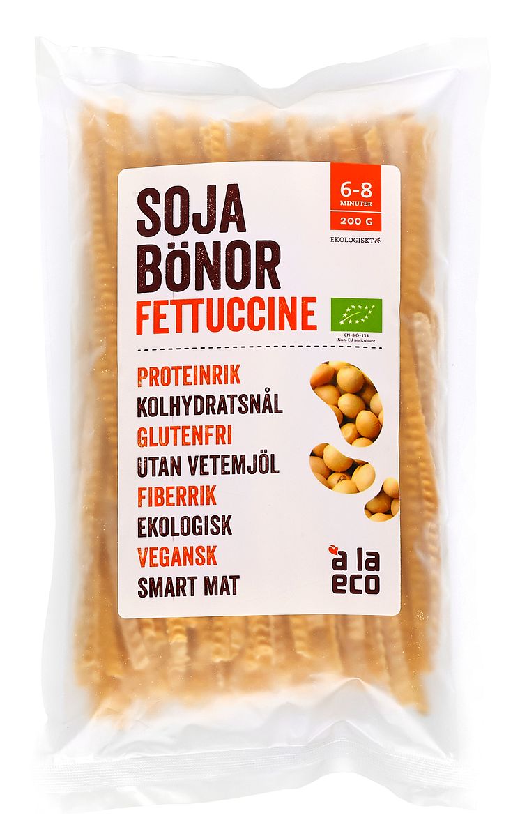 á la eco - fettuccine soyabønner økologisk glutenfri 200 g