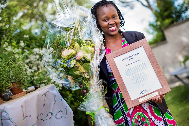 Rachael Mwikali Mueni - De fattigas lobbyist 2016