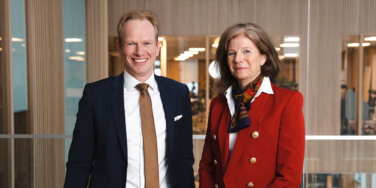 Geir Holmgren og Ingrid Riddervold Lorange