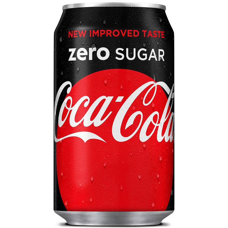 Uusi Coca-Cola Zero Sugar -tölkki