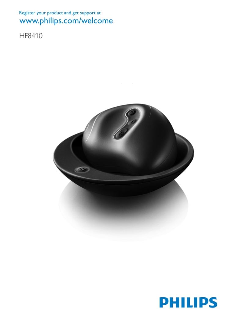 Manual för Philips Warm Massager