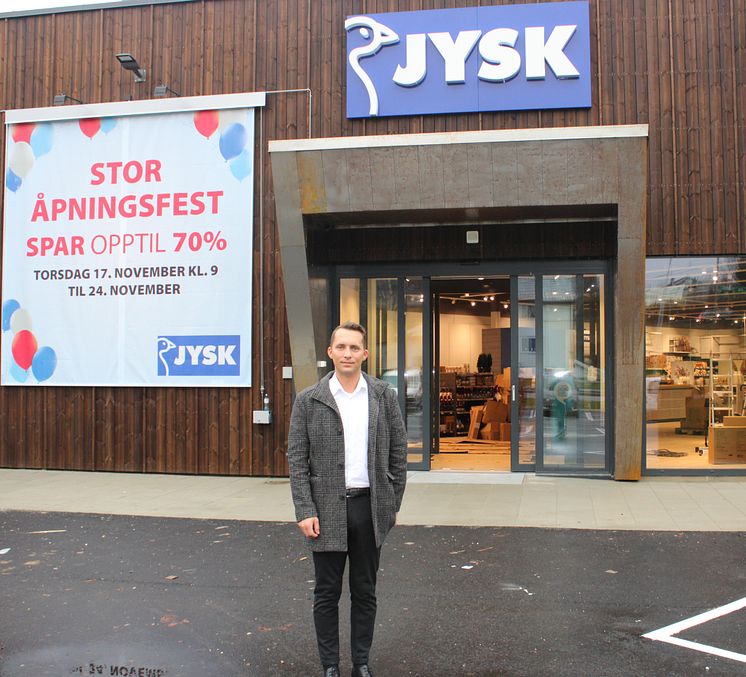 Nikolaj Hager Jensen Distriktsjef JYSK Norge