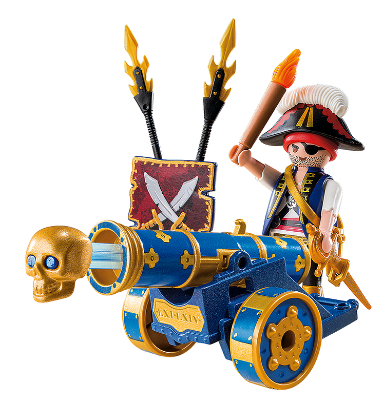 PLAYMOBIL Pirates mit cooler App-Kanone