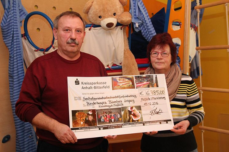 Weihnachten im Stall auf dem Klostergut Mößlitz: Bärenherz erhält erneut großartige Spende