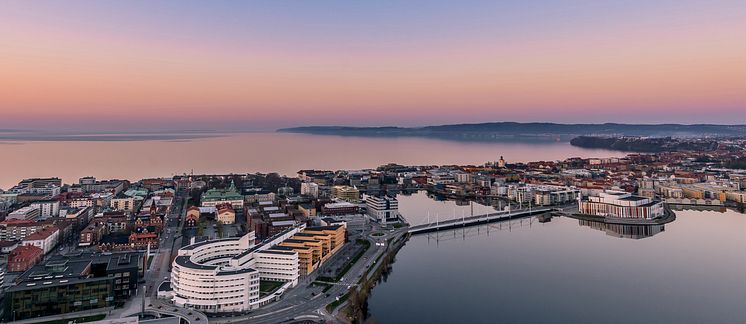 Vy över Jönköping