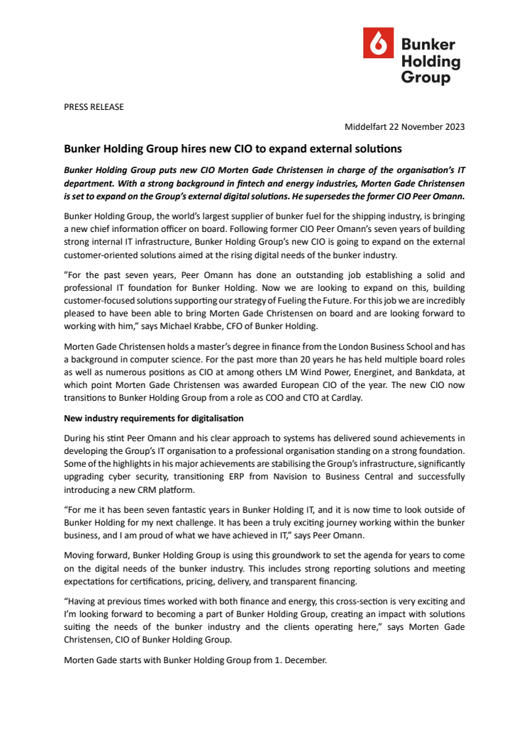 Bunker Holding Group hires new CIO_PRESS RELEASE.pdf