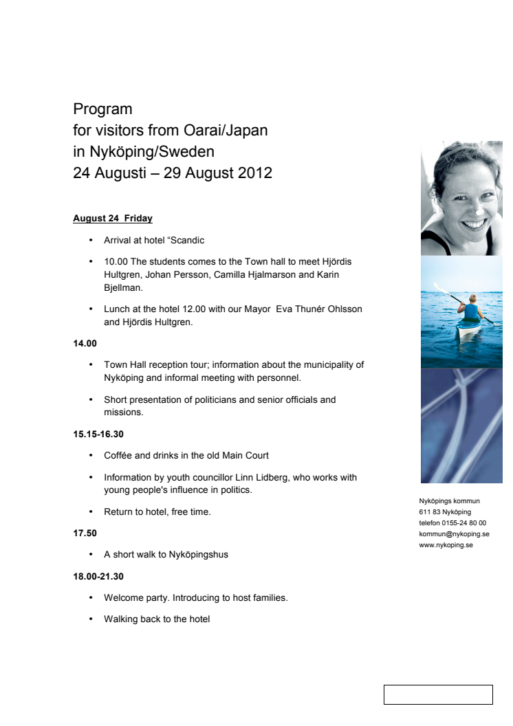 Program 2012 Japan