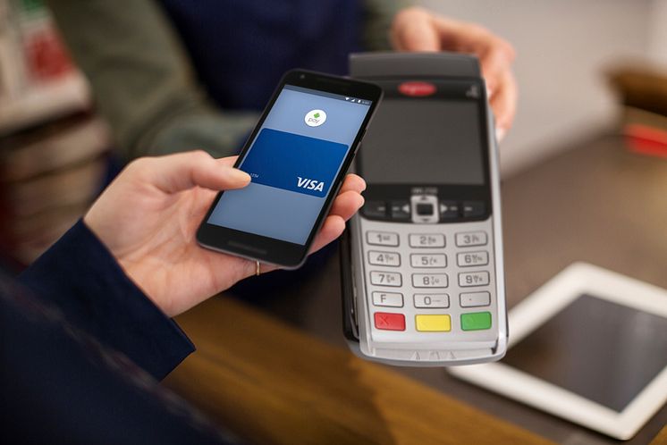 Bezahlen mit Visa Karte via Android Pay