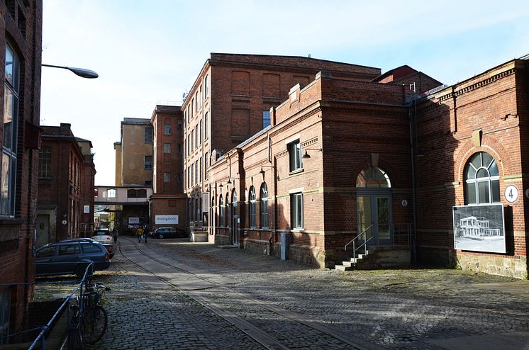 Das Gelände der Leipziger Baumwollspinnerei