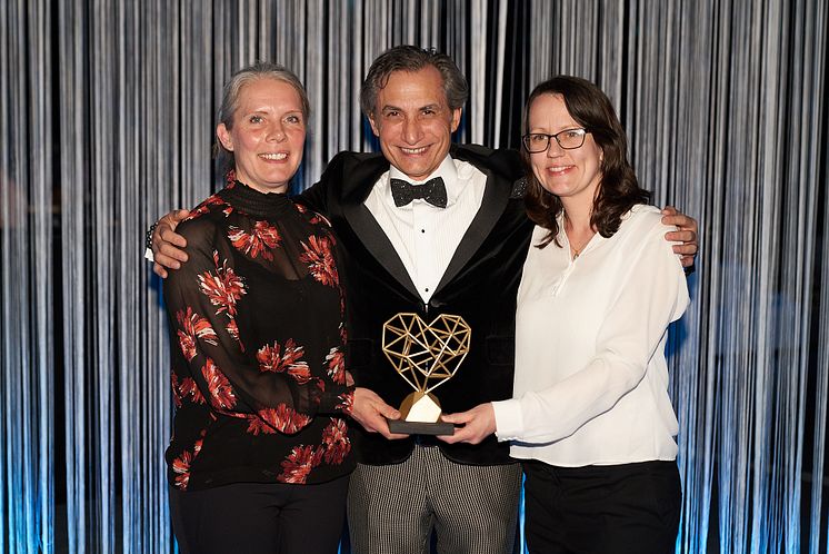 Therese Pettersson, Ivan Rosengren och Sara Warnquist.