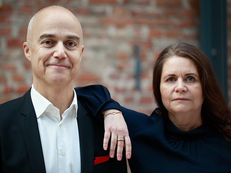 Mike Florette och Lisbet Duvringe