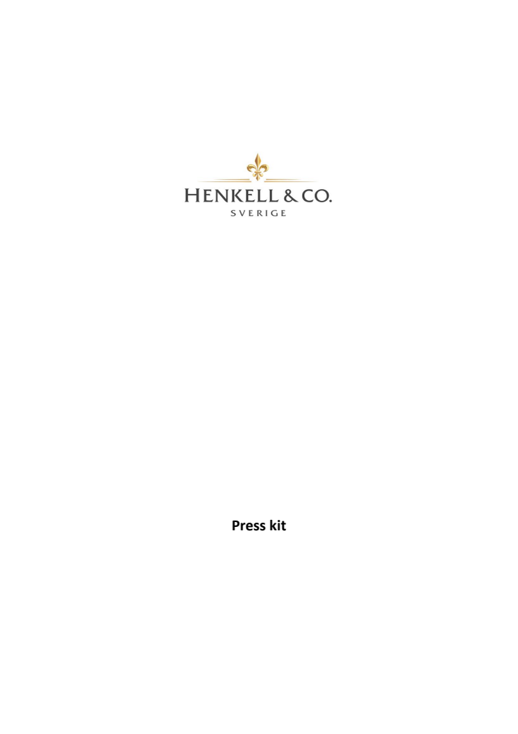 Presskit - Henkell trocken