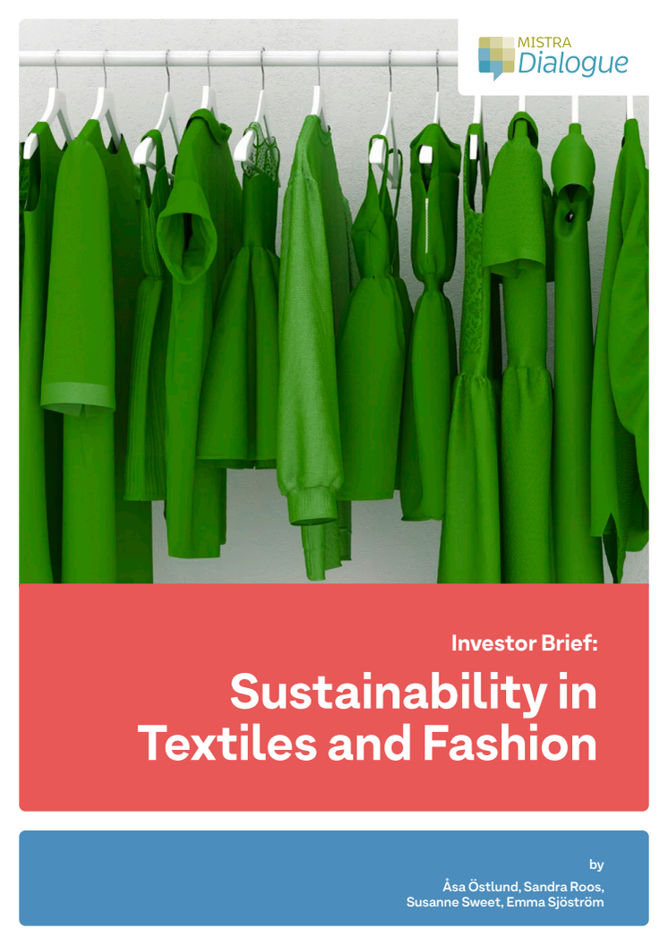  Ny rapport ger finansbranschen kunskap om en framtida hållbar modeindustri