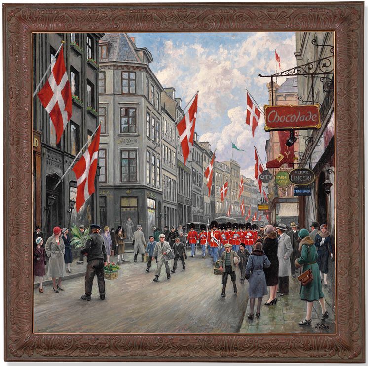 Paul Fischer- Vagtparaden trækker op_Lot 51.jpg