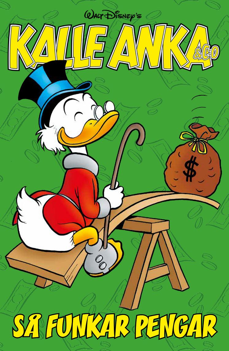 Kalle Anka & C:o Så Funkar Pengar omslag