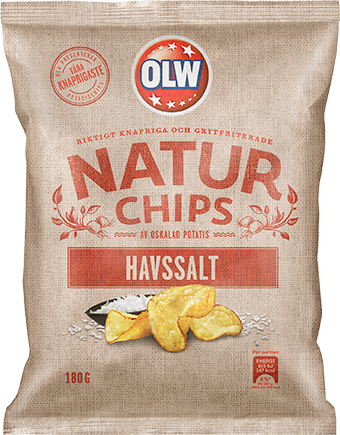 OLW Naturchips Havssalt 