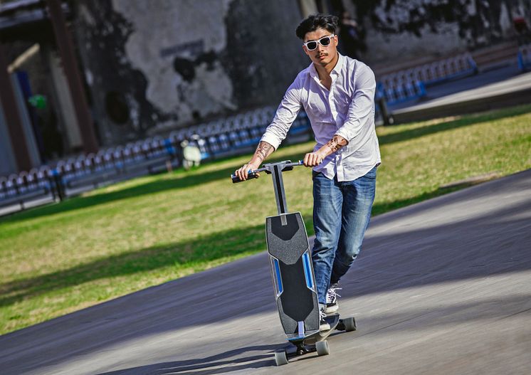 Audi connected mobility concept longboard
