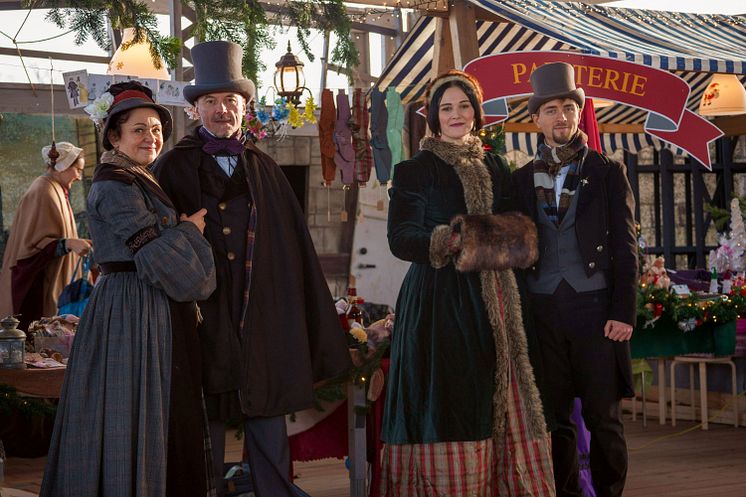 Viktorianischer Weihnachtsmarkt am Biedermeierstrand