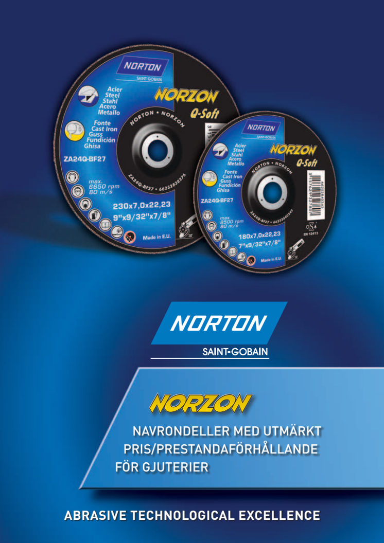 Broschyr Norton Norzon Q-Soft navrondeller