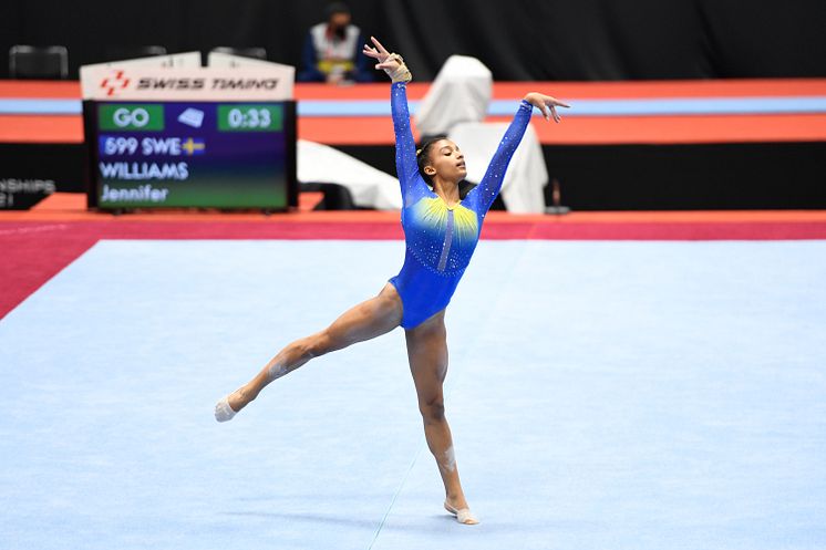 Jennifer Williams, VM i artistisk gymnastik 2021