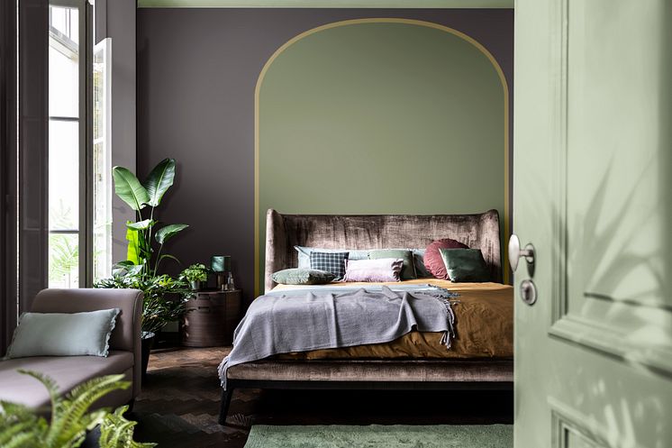 Nordsjö-Colour-Futures-2023-Lush-Colours-Bedroom