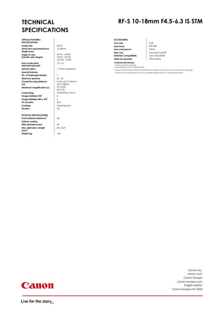 RF-S 10-18mm F4.5-6.3 IS STM Spec Sheet.pdf