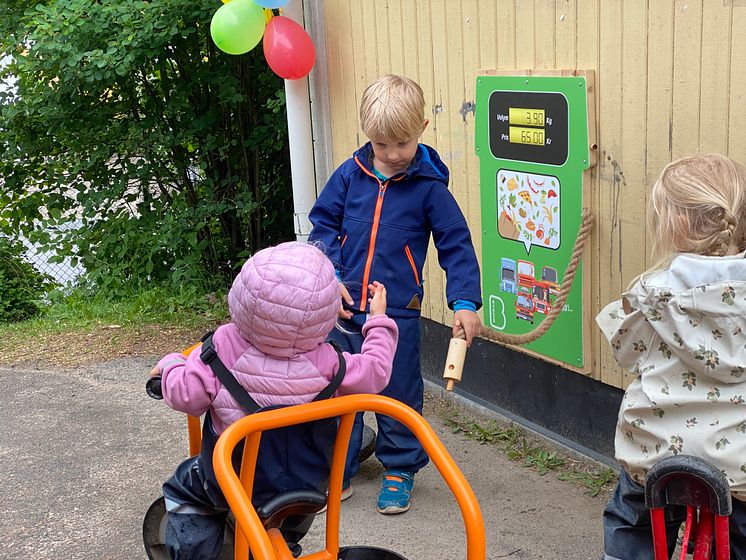 Biogaspump Trollets förskola