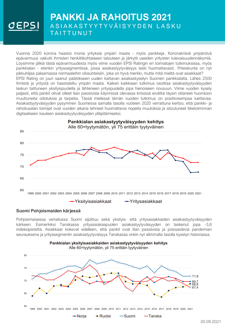 Pankki ja Rahoitus study summary, tiedote 2021 PDF.pdf