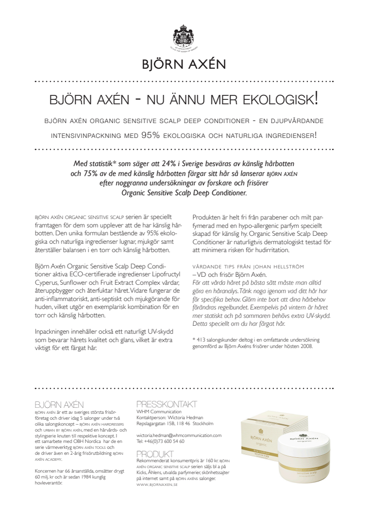 Björn Axén - nu ännu mer ekologisk!