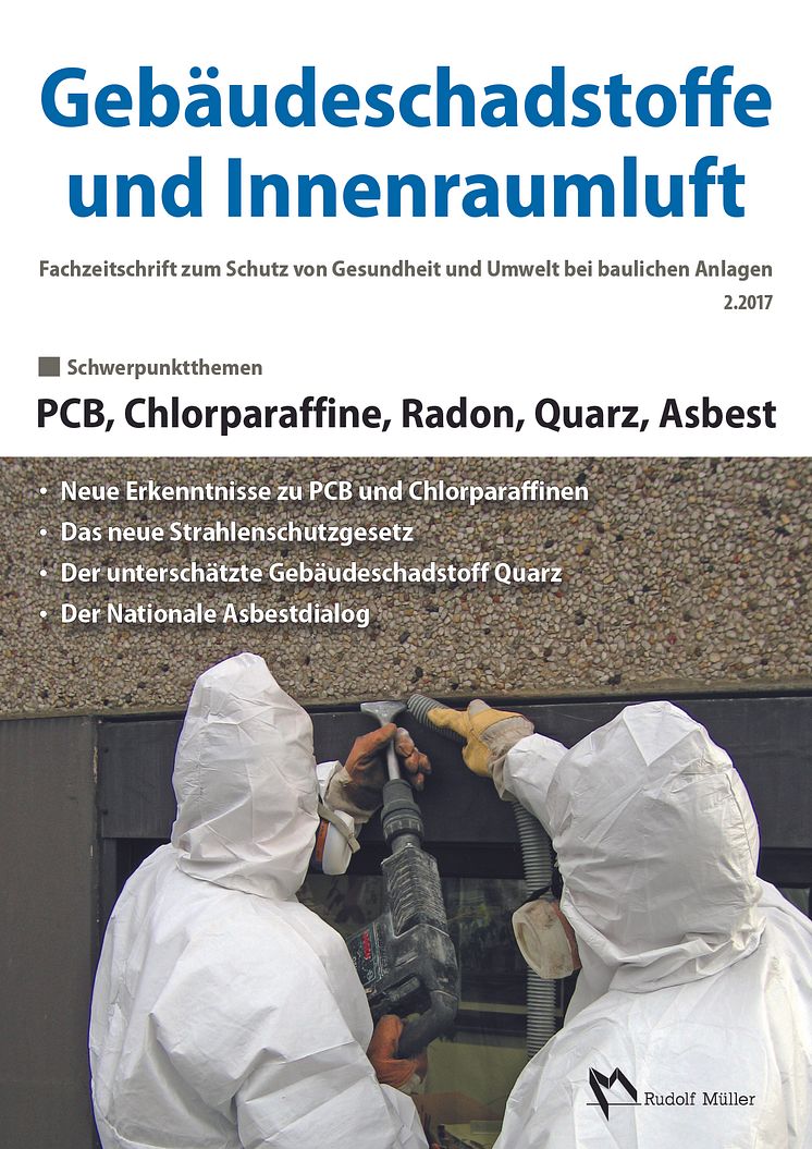 Gebäudeschadstoffe und Innenraumluft 2.2017 (2D/tif)