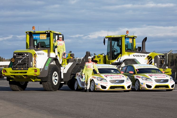 Volvo Green Racing - Volvo L70F och C30