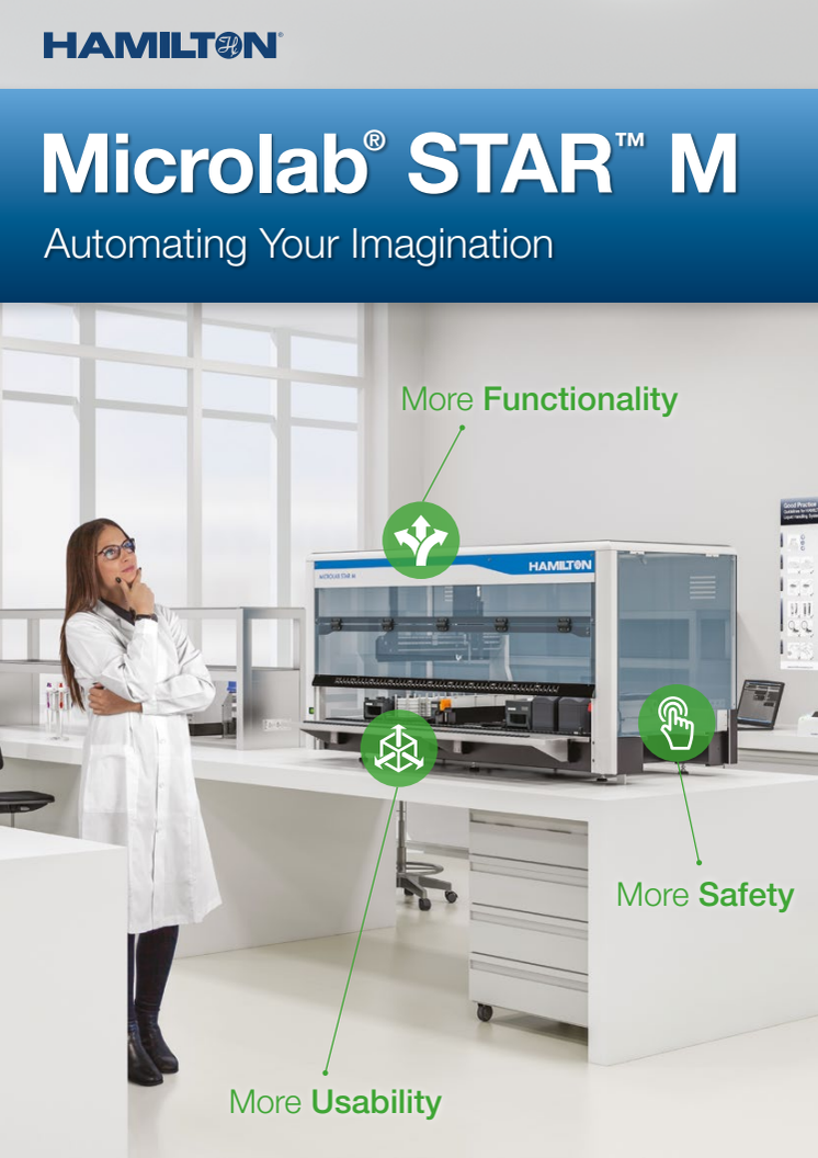 The new STAR M available - Reinventing the revolutionary automated liquid handling system