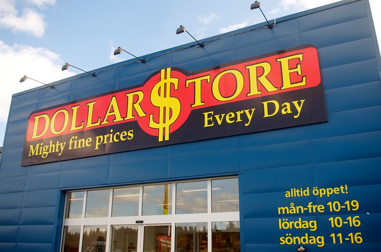 Storefront DollarStore Svenstavik