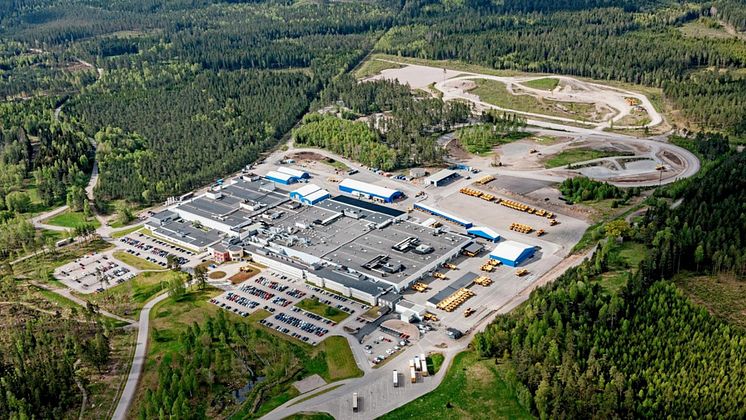 Volvos produktionsanläggning i Braås