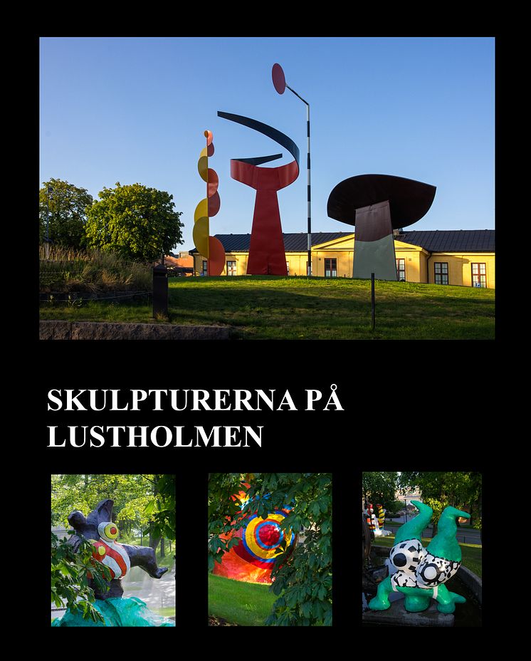Omslag: Skulpturerna på Lustholmen