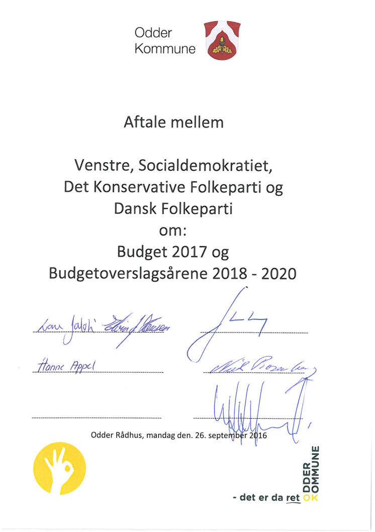 Budgetaftale 2017