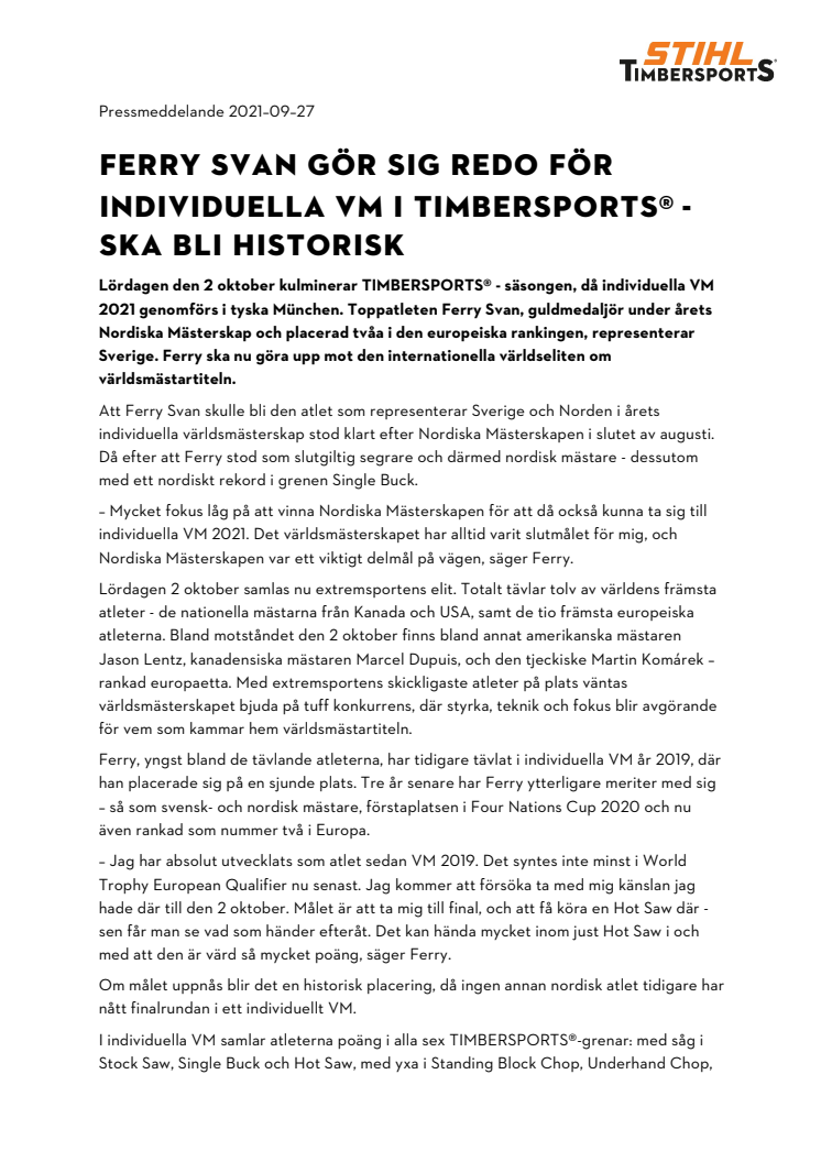 FERRY SVAN GÖR SIG REDO FÖR INDIVIDUELLA VM I TIMBERSPORTS® - SKA BLI HISTORISK.pdf