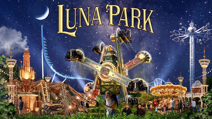 Luna Park montage 16 x 9 LOGO. Image Quarry Fold Studio-Liseberg