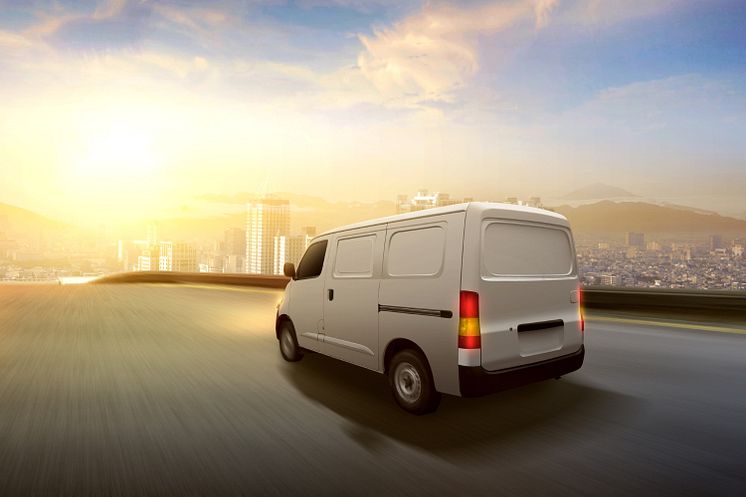 Der Transporter und der Sonnenuntergang